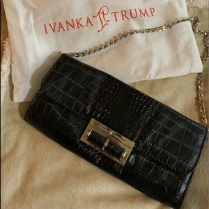 Ivanka Trump Black Clutch